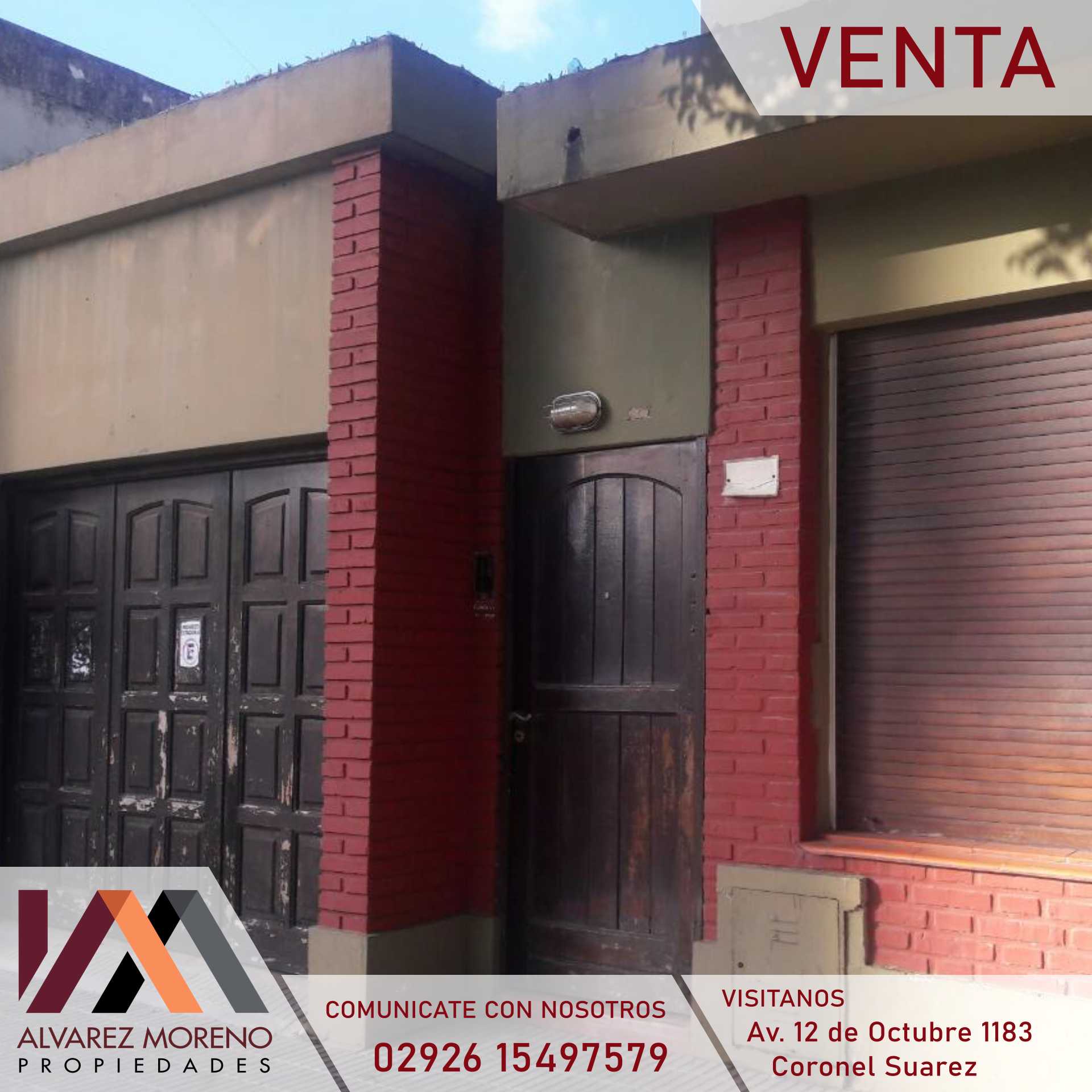 Alvarez Moreno Propiedades - Brinda asesoramiento y soluciones a nuestros clientes en lo que se refiera al mercado inmobiliario. Ventas, tasaciones, alquileres de todo tipo de propiedadesRETASADA EN VENTA!  Casa con local céntrica