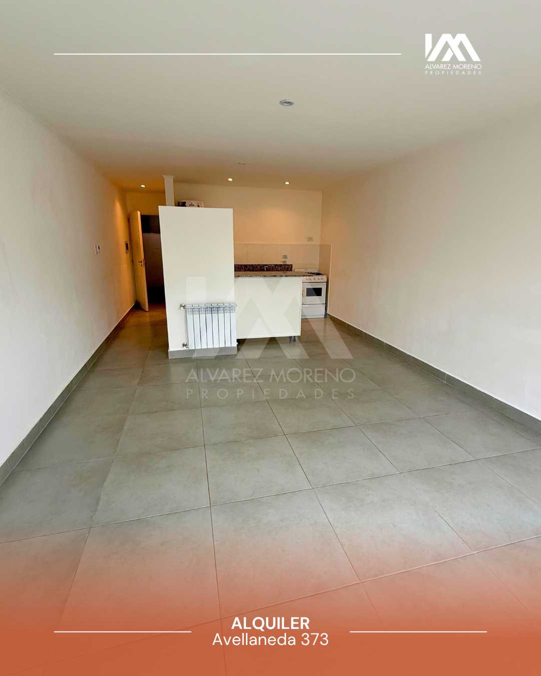 Alvarez Moreno Propiedades - Brinda asesoramiento y soluciones a nuestros clientes en lo que se refiera al mercado inmobiliario. Ventas, tasaciones, alquileres de todo tipo de propiedades$470.000 HERMOSO MONOAMBIENTE EN CALLE AVELLANEDA AL 373