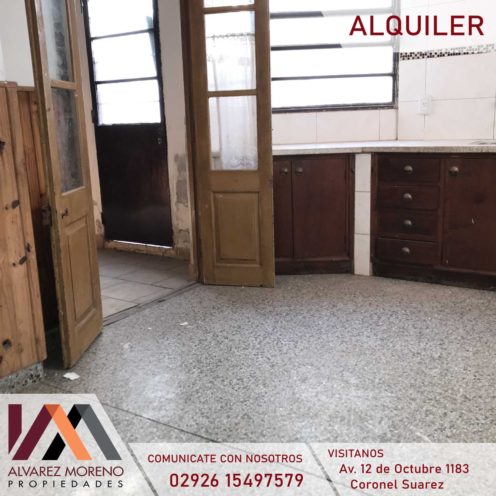 Alvarez Moreno Propiedades - Brinda asesoramiento y soluciones a nuestros clientes en lo que se refiera al mercado inmobiliario. Ventas, tasaciones, alquileres de todo tipo de propiedades$515.000 CASA EN PLENO CENTRO DISPONIBLE A PARTIR DEL 15/8