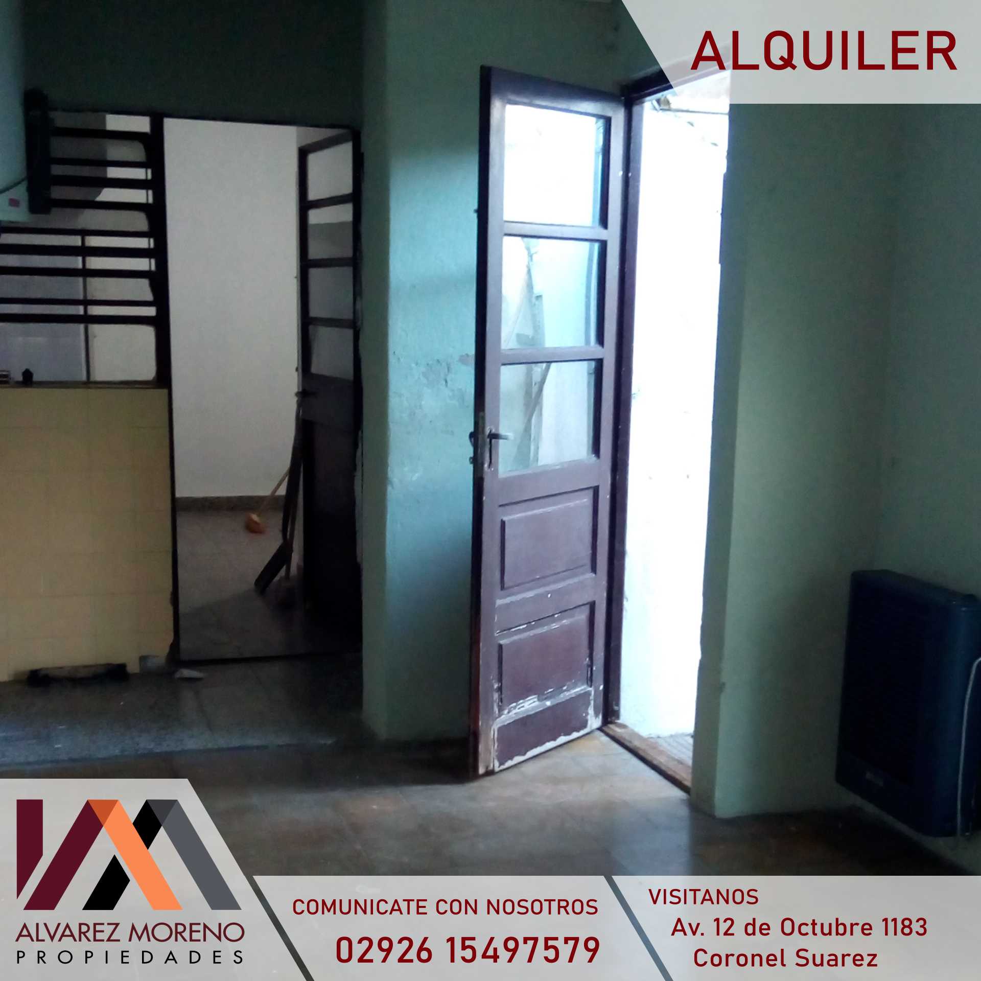 Alvarez Moreno Propiedades - Brinda asesoramiento y soluciones a nuestros clientes en lo que se refiera al mercado inmobiliario. Ventas, tasaciones, alquileres de todo tipo de propiedades$750.000- CASA EN CALLE LAS HERAS- DISPONIBLE A PARTIR DEL 15/9