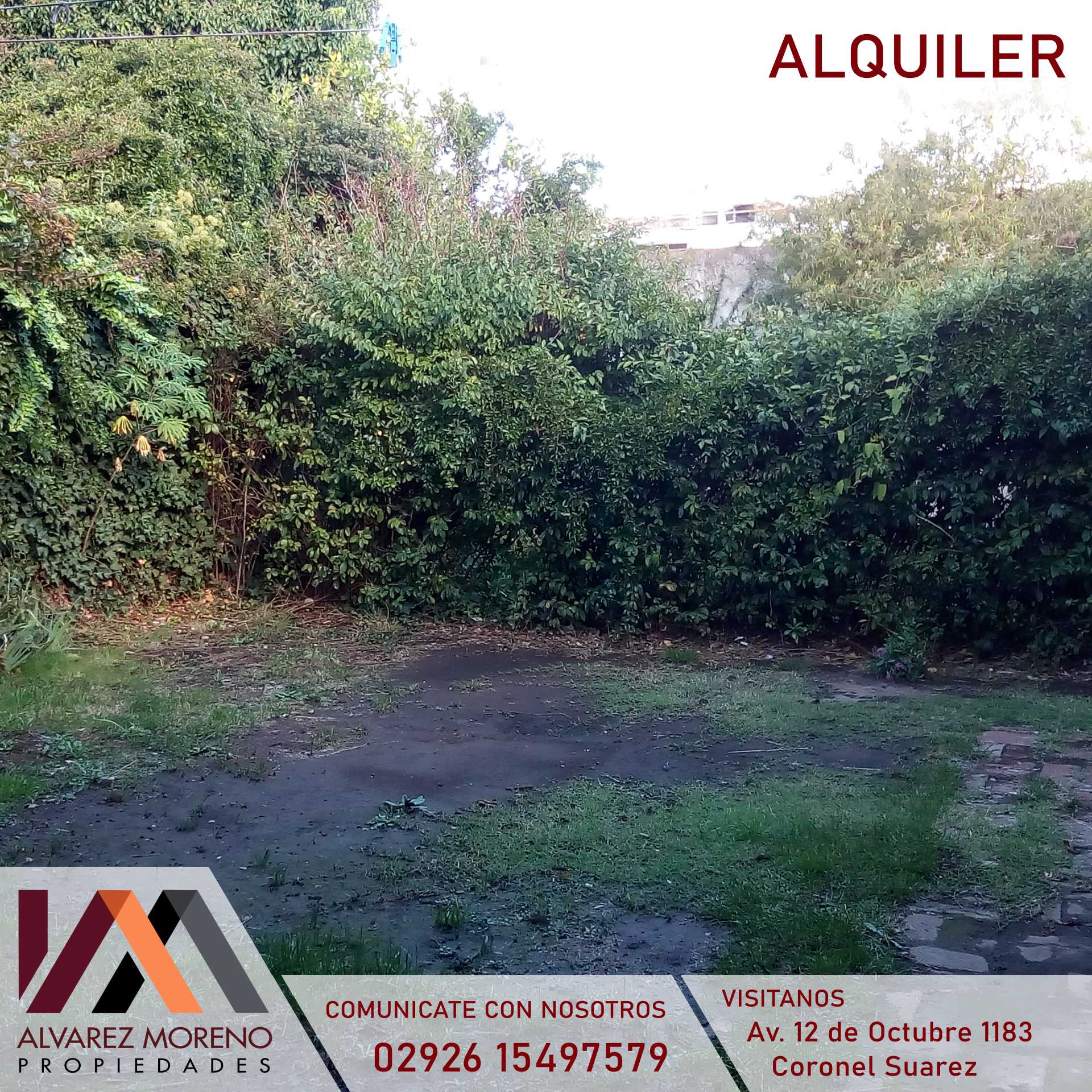 Alvarez Moreno Propiedades - Brinda asesoramiento y soluciones a nuestros clientes en lo que se refiera al mercado inmobiliario. Ventas, tasaciones, alquileres de todo tipo de propiedades$750.000- CASA EN CALLE LAS HERAS- DISPONIBLE A PARTIR DEL 15/9