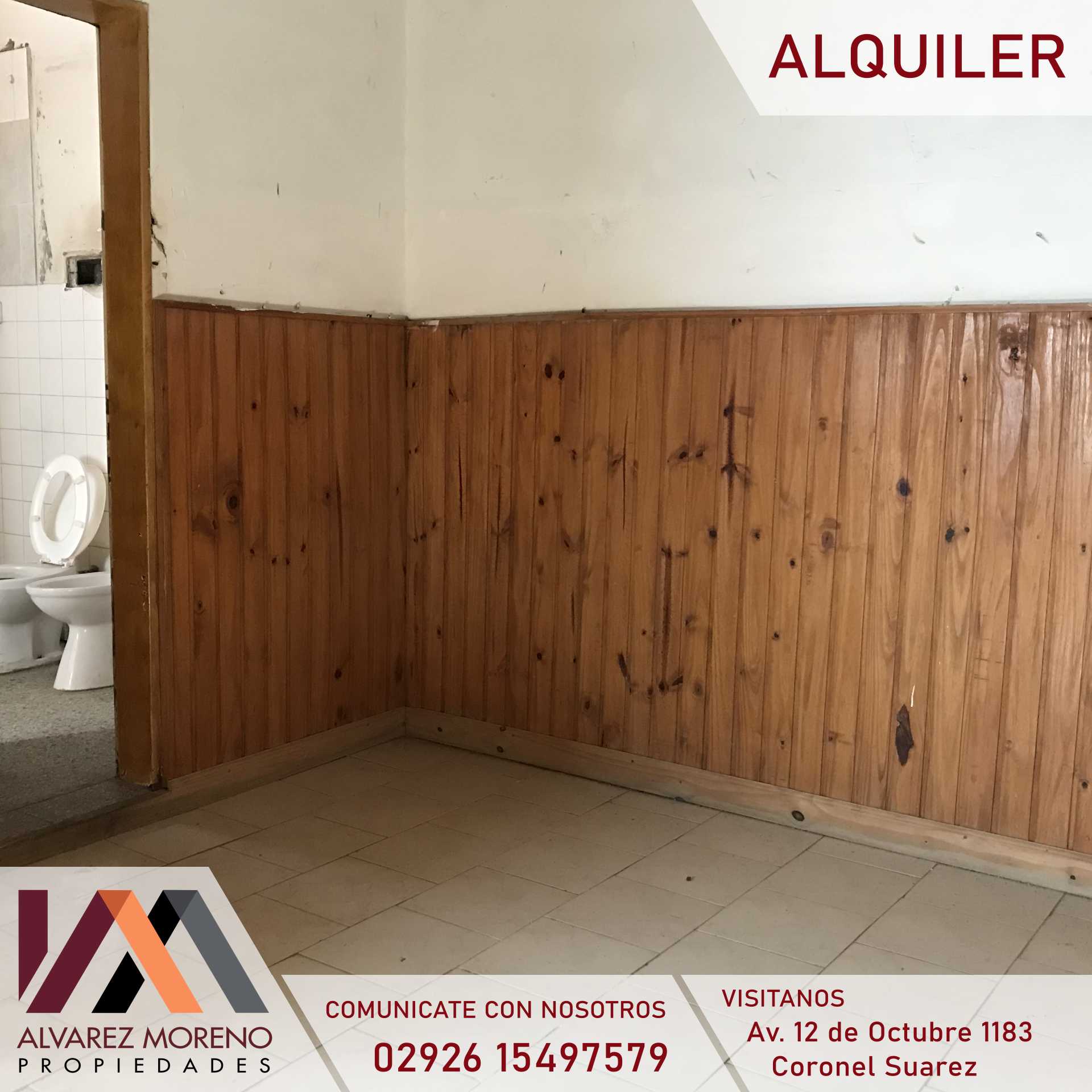 Alvarez Moreno Propiedades - Brinda asesoramiento y soluciones a nuestros clientes en lo que se refiera al mercado inmobiliario. Ventas, tasaciones, alquileres de todo tipo de propiedades$515.000 CASA EN PLENO CENTRO DISPONIBLE A PARTIR DEL 15/8