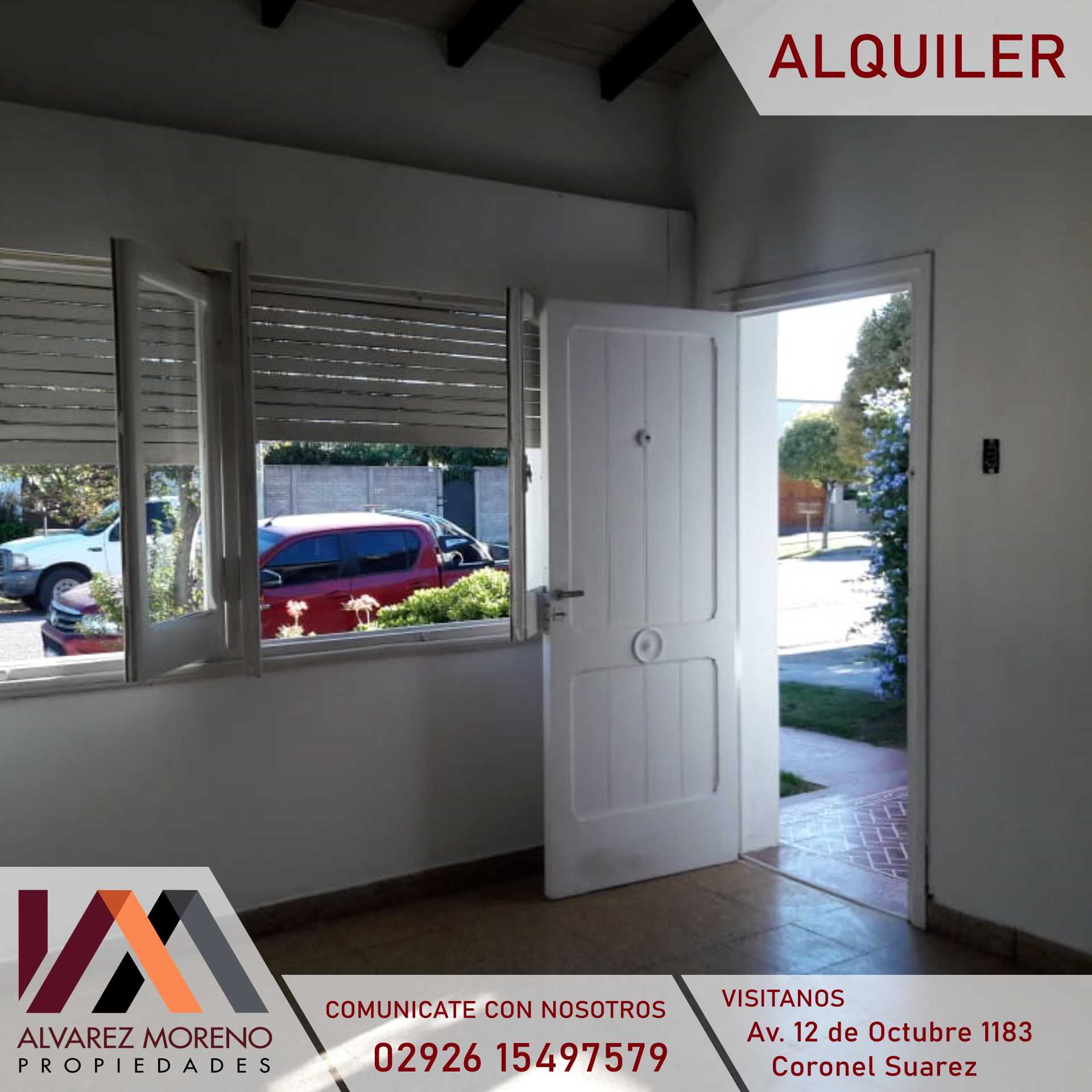 Alvarez Moreno Propiedades - Brinda asesoramiento y soluciones a nuestros clientes en lo que se refiera al mercado inmobiliario. Ventas, tasaciones, alquileres de todo tipo de propiedades$750.000- CASA EN CALLE LAS HERAS- DISPONIBLE A PARTIR DEL 15/9