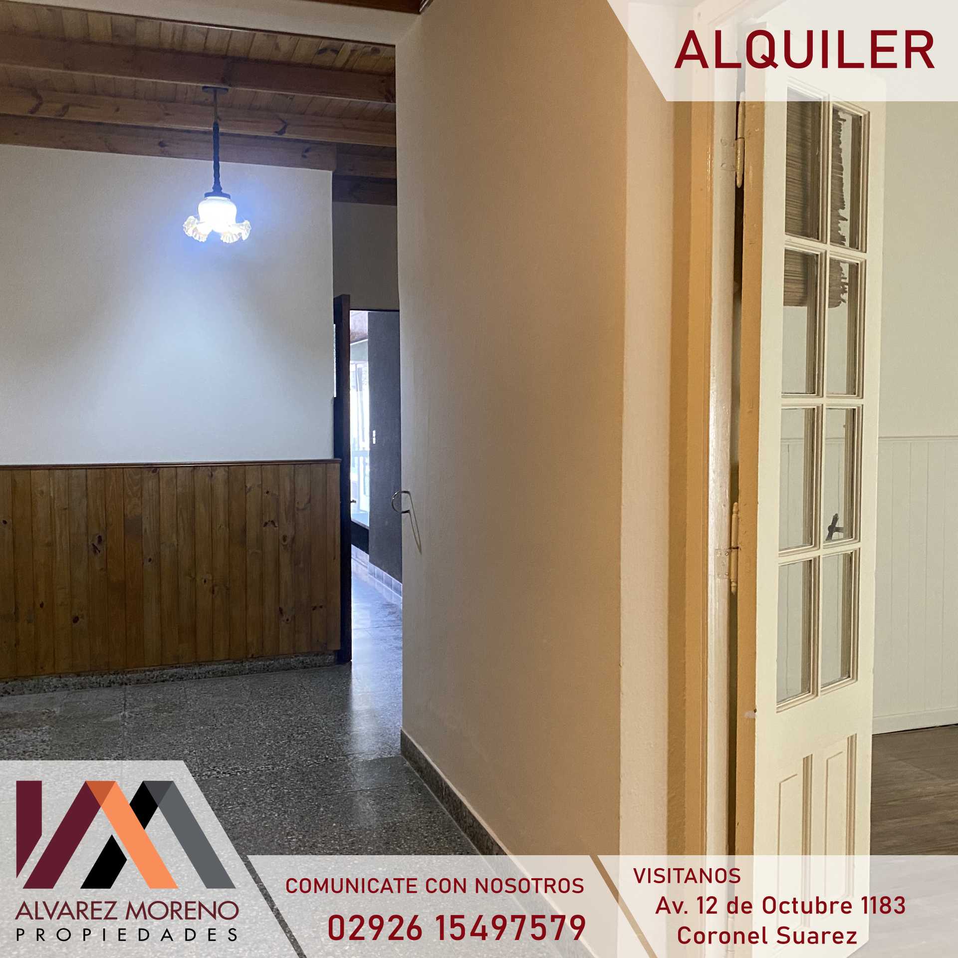 Alvarez Moreno Propiedades - Brinda asesoramiento y soluciones a nuestros clientes en lo que se refiera al mercado inmobiliario. Ventas, tasaciones, alquileres de todo tipo de propiedades$550.000- Casa interna en pleno centro.