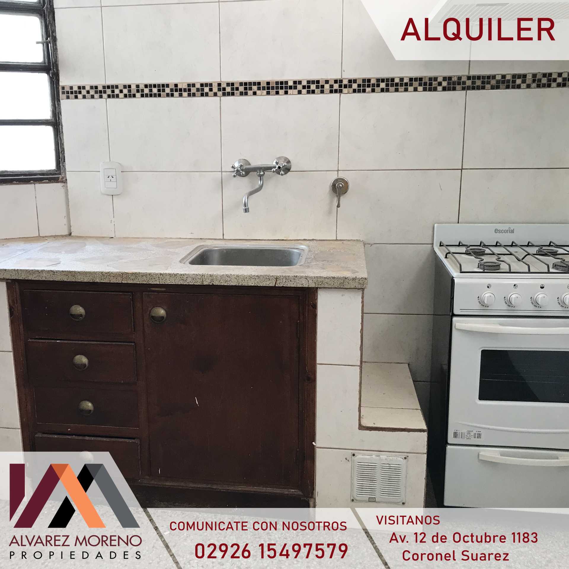 Alvarez Moreno Propiedades - Brinda asesoramiento y soluciones a nuestros clientes en lo que se refiera al mercado inmobiliario. Ventas, tasaciones, alquileres de todo tipo de propiedades$515.000 CASA EN PLENO CENTRO DISPONIBLE A PARTIR DEL 15/8