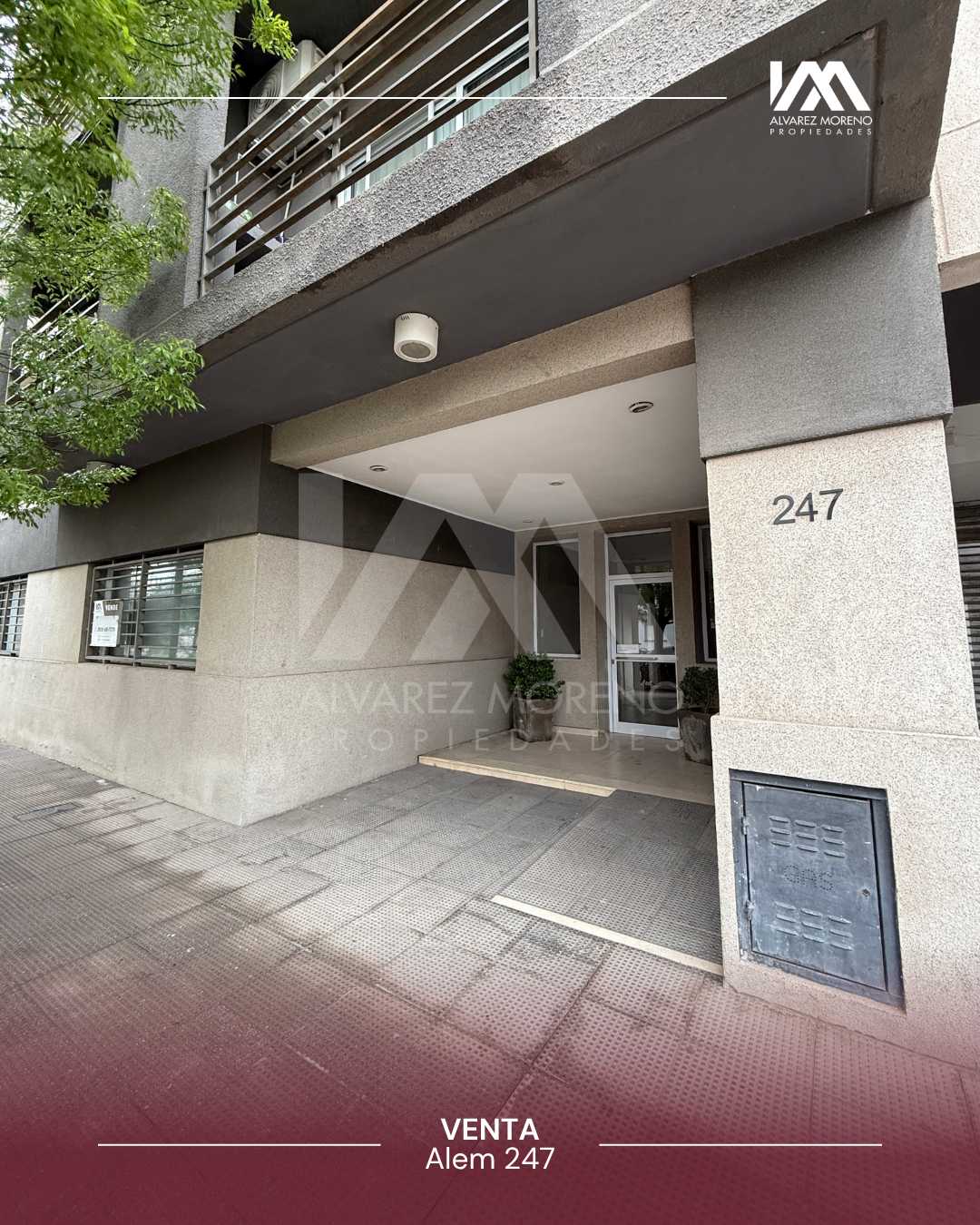Alvarez Moreno Propiedades - Brinda asesoramiento y soluciones a nuestros clientes en lo que se refiera al mercado inmobiliario. Ventas, tasaciones, alquileres de todo tipo de propiedadesUSD90.000- DEPTO ALEM 247 PLANTA BAJA